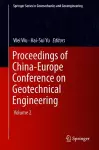 Proceedings of China-Europe Conference on Geotechnical Engineering cover