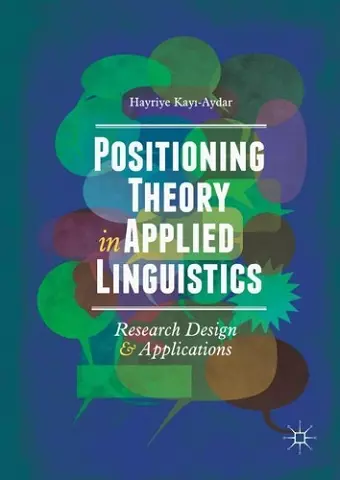 Positioning Theory in Applied Linguistics cover