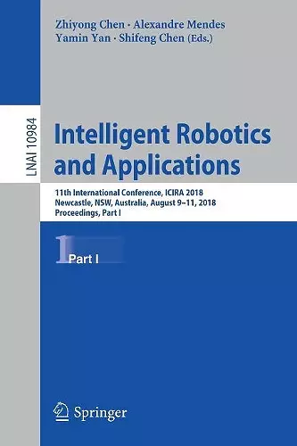 Intelligent Robotics and Applications cover