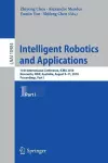Intelligent Robotics and Applications cover