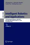 Intelligent Robotics and Applications cover