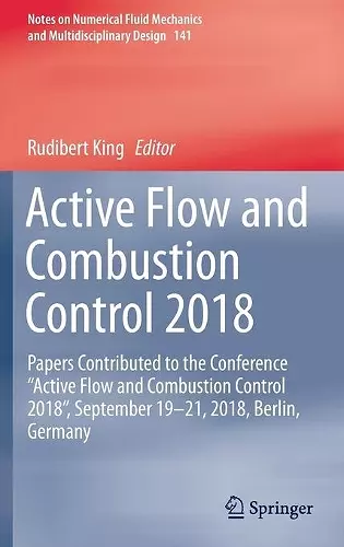 Active Flow and Combustion Control 2018 cover