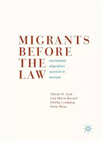 Migrants Before the Law cover
