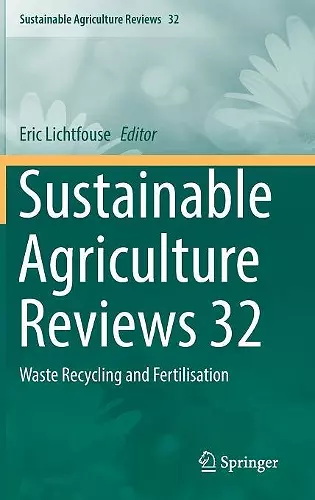 Sustainable Agriculture Reviews 32 cover