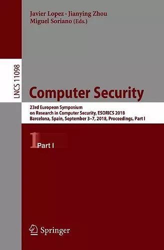 Computer Security cover
