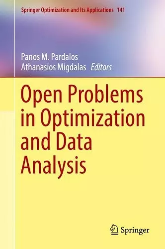 Open Problems in Optimization and Data Analysis cover