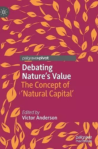 Debating Nature's Value cover