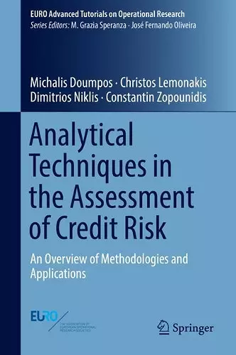 Analytical Techniques in the Assessment of Credit Risk cover