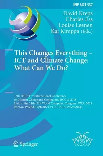 This Changes Everything – ICT and Climate Change: What Can We Do? cover
