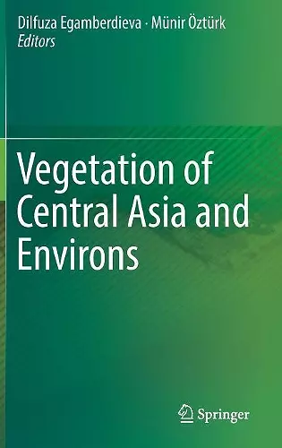 Vegetation of Central Asia and Environs cover