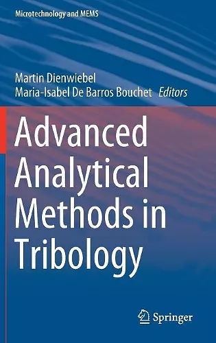 Advanced Analytical Methods in Tribology cover