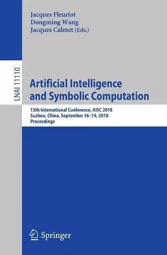 Artificial Intelligence and Symbolic Computation cover