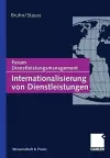 Internationalisierung von Dienstleistungen cover