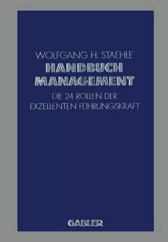 Handbuch Management cover