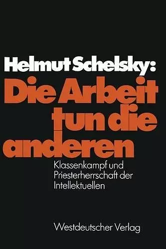 Die Arbeit Tun Die Anderen cover