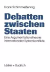 Debatten zwischen Staaten cover