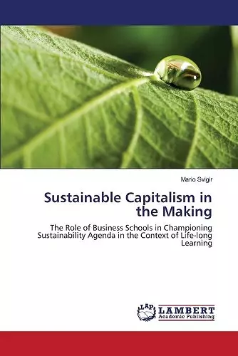 Sustainable Capitalism in the Making cover
