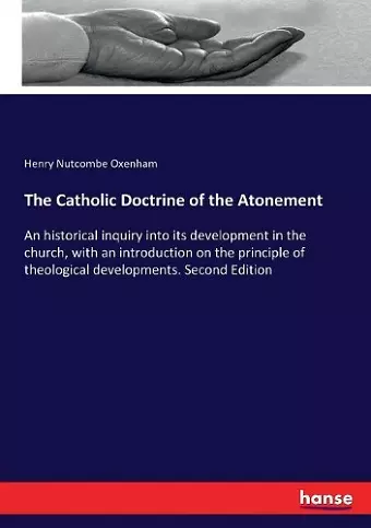 The Catholic Doctrine of the Atonement cover