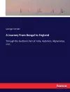 A Journey From Bengal to England cover