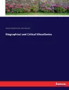 Biographical and Critical Miscellanies cover