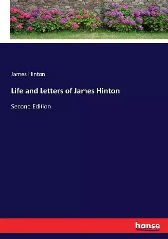 Life and Letters of James Hinton cover