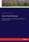 Diary of David Zeisberger cover