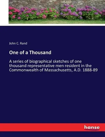 One of a Thousand cover