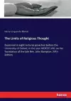 The Limits of Religious Thought cover