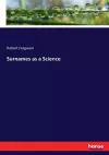 Surnames as a Science cover