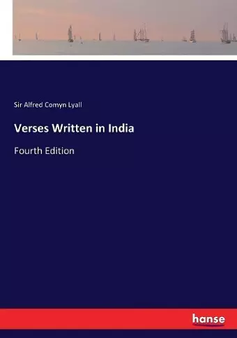 Verses Written in India cover