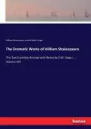 The Dramatic Works of William Shakespeare cover