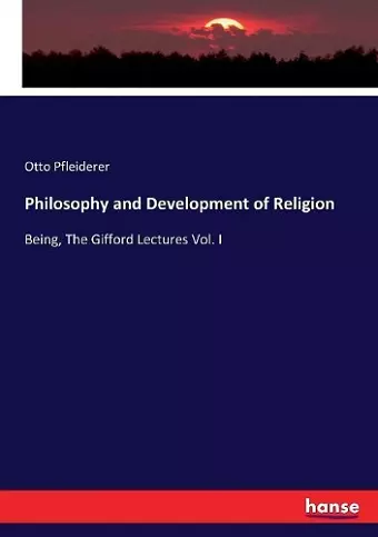 Philosophy and Development of Religion cover