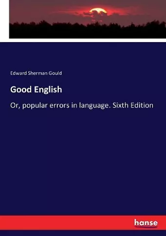 Good English cover