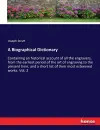 A Biographical Dictionary cover