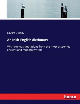 An Irish-English dictionary cover