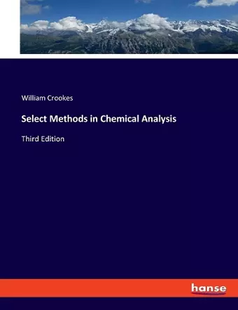 Select Methods in Chemical Analysis cover