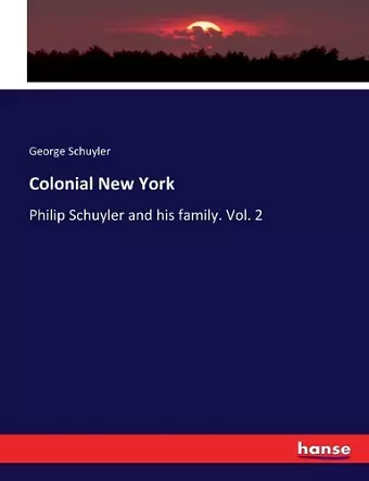 Colonial New York cover