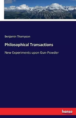 Philosophical Transactions cover