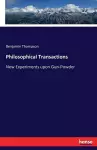 Philosophical Transactions cover