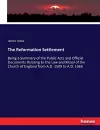 The Reformation Settlement cover