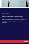 Syllabus of a Course in Pedagogy cover