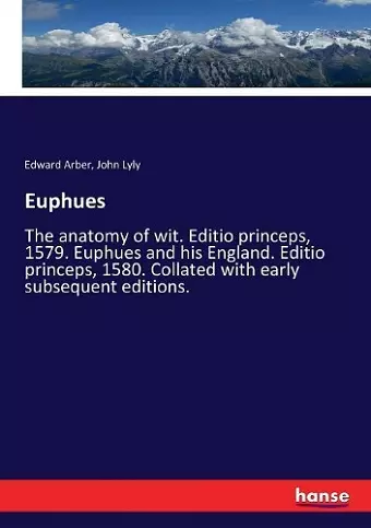 Euphues cover