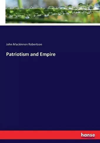 Patriotism and Empire cover