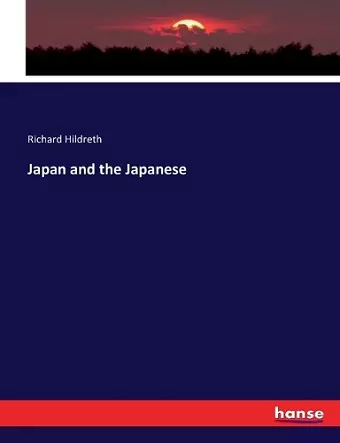 Japan and the Japanese cover