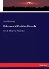 Hebrew and Christian Records cover