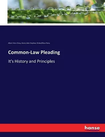 Common-Law Pleading cover