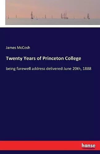 Twenty Years of Princeton College cover