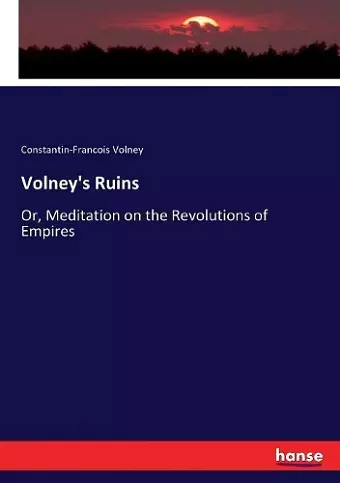 Volney's Ruins cover