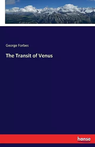 The Transit of Venus cover