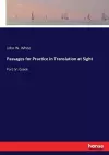 Passages for Practice in Translation at Sight cover